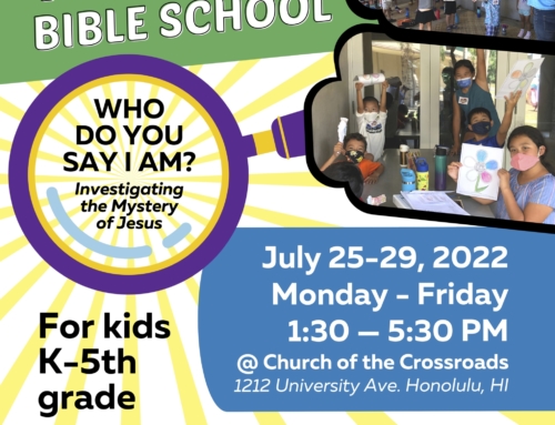 Vacation Bible School planned for July 2022