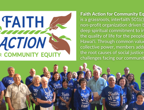 Invest in the Community Work of Faith Action
