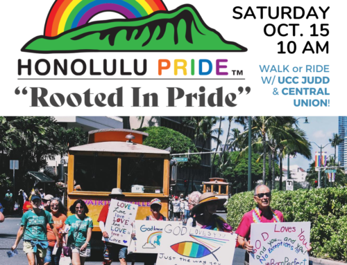Join 2022 Pride Parade with UCC Judd and Central Union!