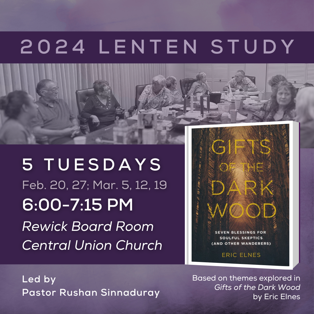 Lenten Study Gifts of the Dark Wood Central Union Church