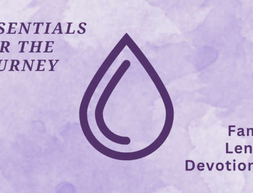 Family Lenten Devotional 5 – Water: Enjoying Refreshment