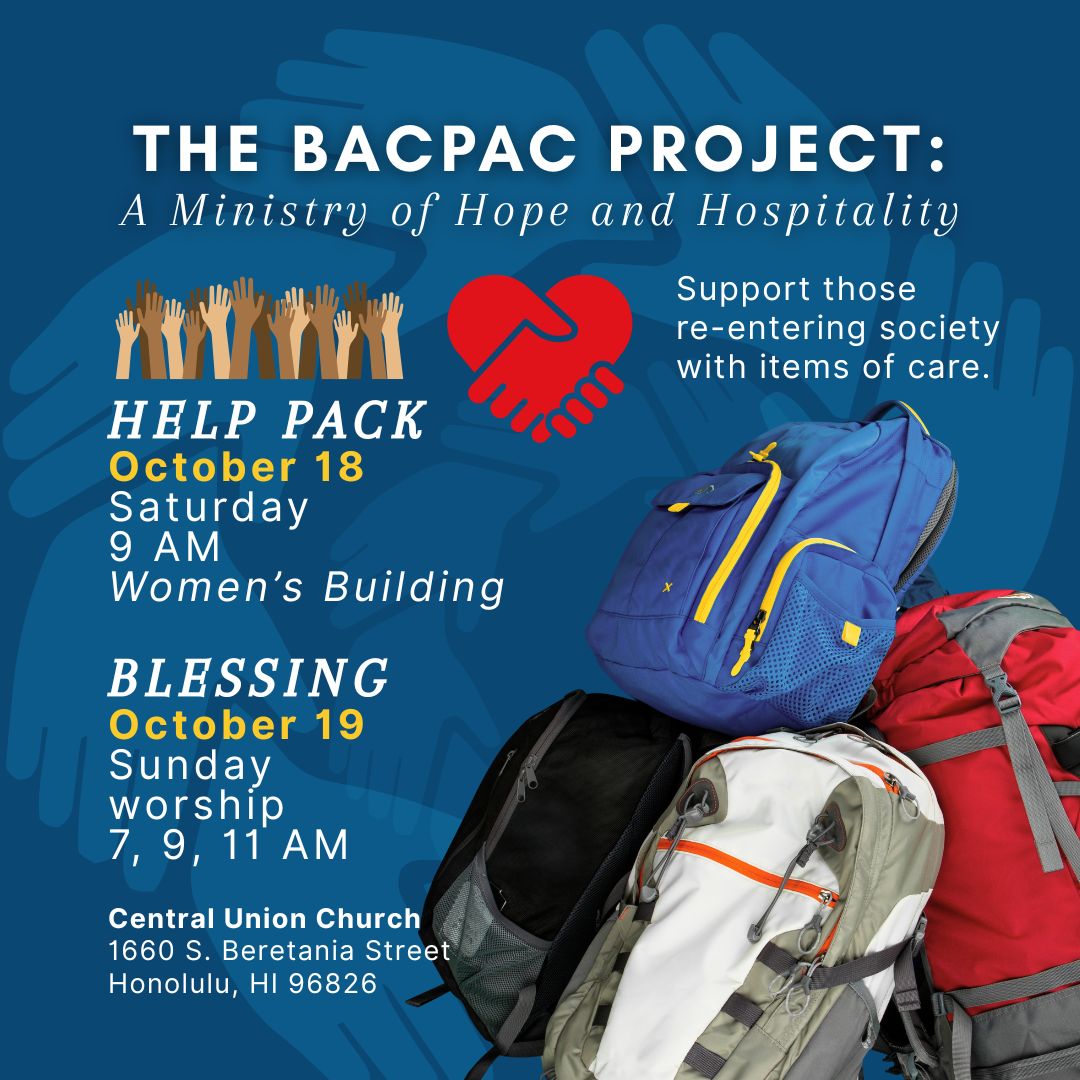 Backpack ministry project Oct 2025