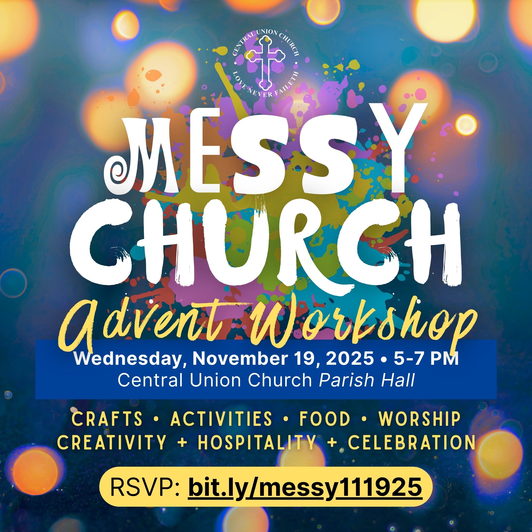 Messy Church Advent Workshop 11-19-25