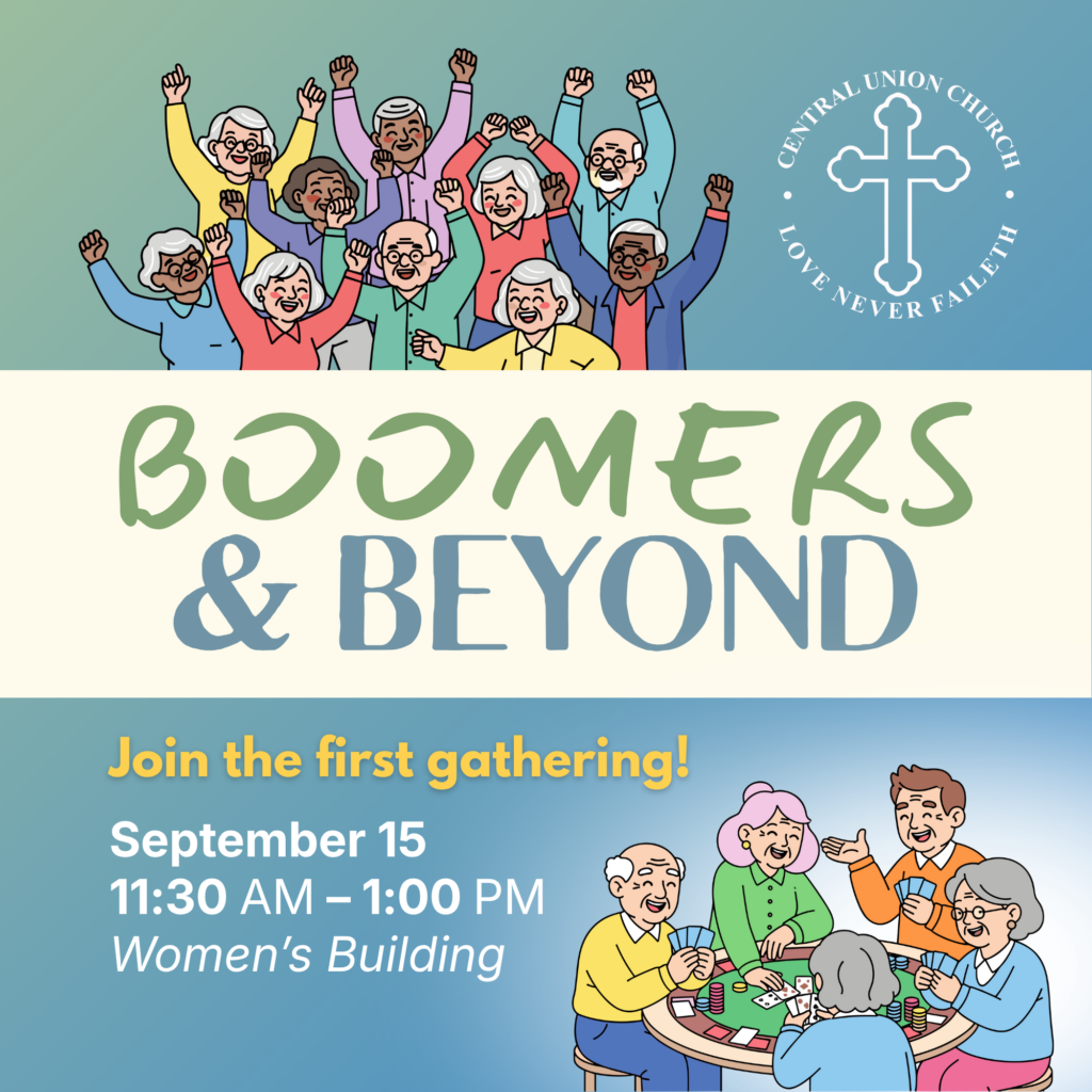 Boomers and Beyond first gathering on September 15