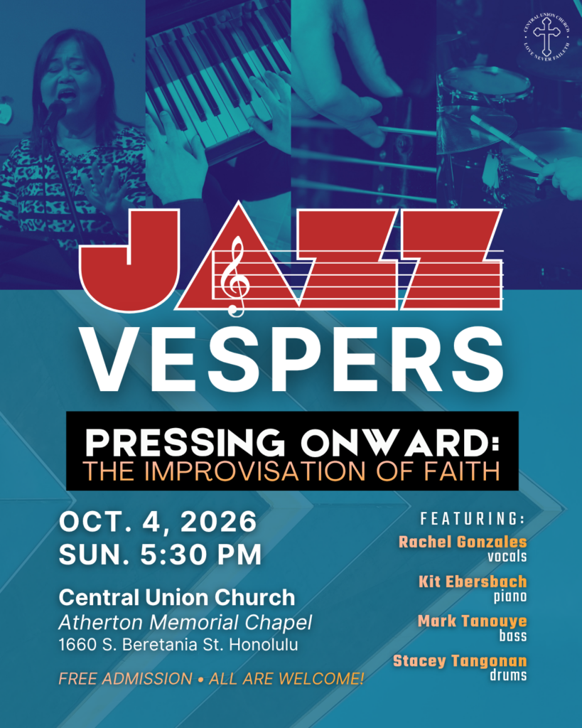Jazz Vespers on October 4, 2026