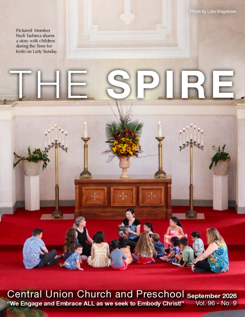 September 2026 Spire cover of Time for Keiki on Laity Sunday